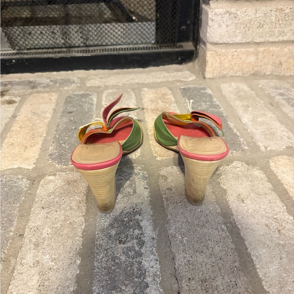 Kate Spade Sangria Watermelon Wedge Heels - Picture 9 of 15